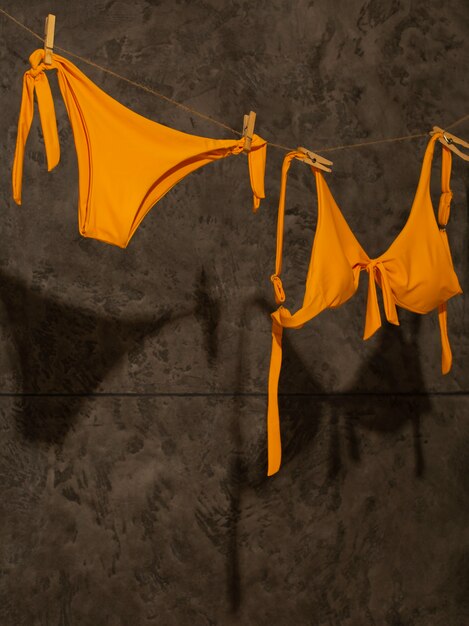 Bikini trends still life