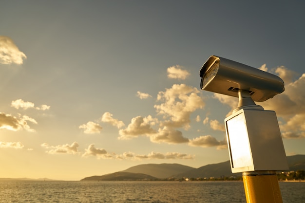 Binoculars to enjoy the views