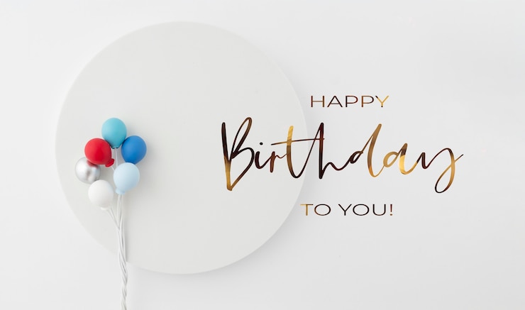 Free Photo birthday background invitation