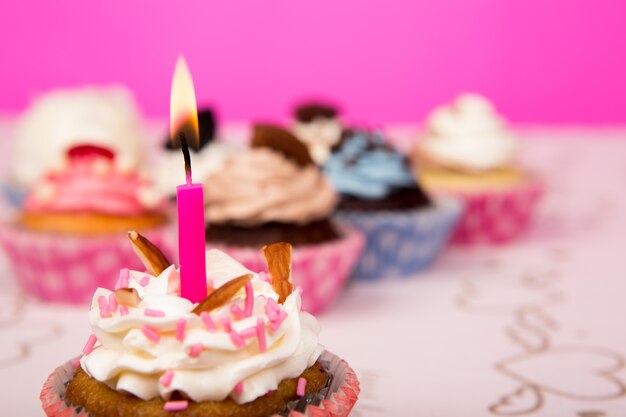 Birthday cupcakes