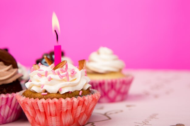 Birthday cupcakes