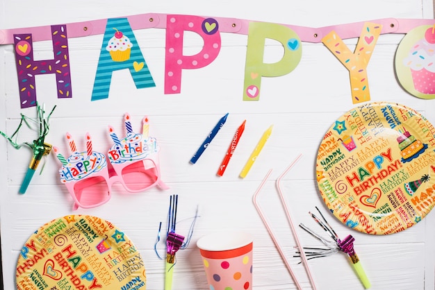 Free photo birthday party supplies