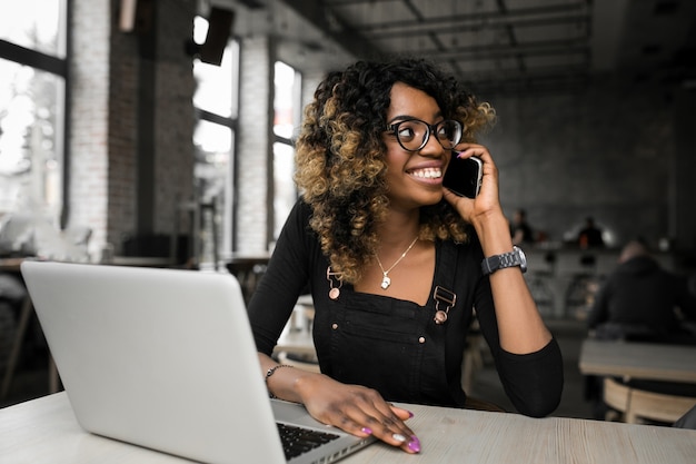 black adult beautiful american business