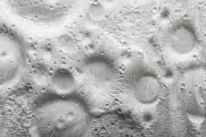 Бесплатное фото Черно-белые детали концепции текстуры луны