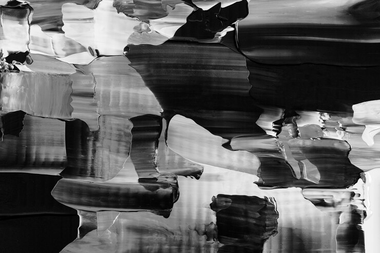 Free Photo black background wallpaper abstract paint texture