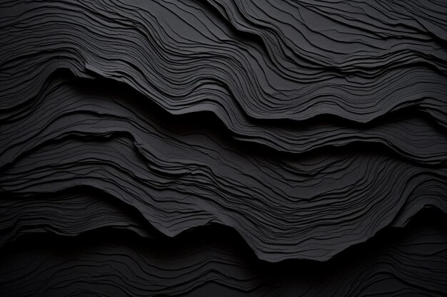 Black background with wavy texture