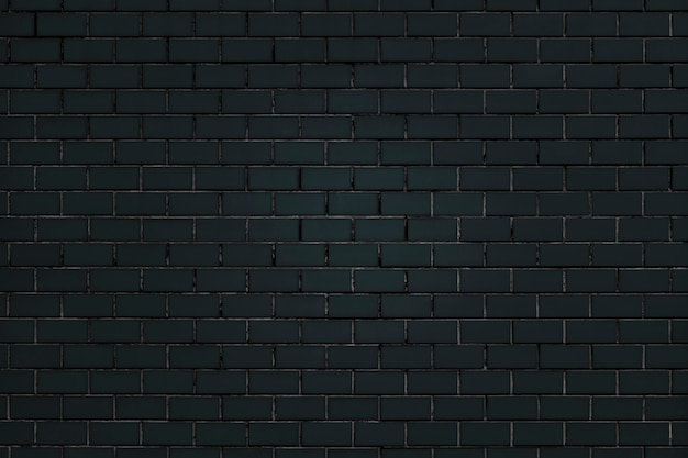 Black brick wall background