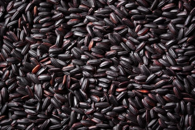 Black dry rice