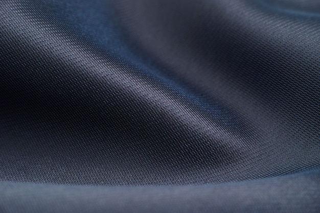 Black fabric texture