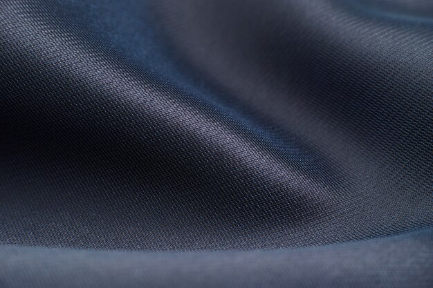 Black fabric texture