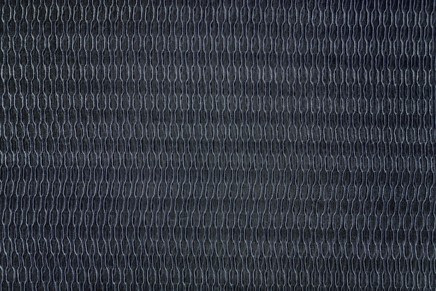 テクスチャード加工の背景を持つ黒い布