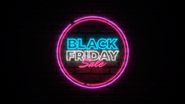 Free photo black friday sale banner