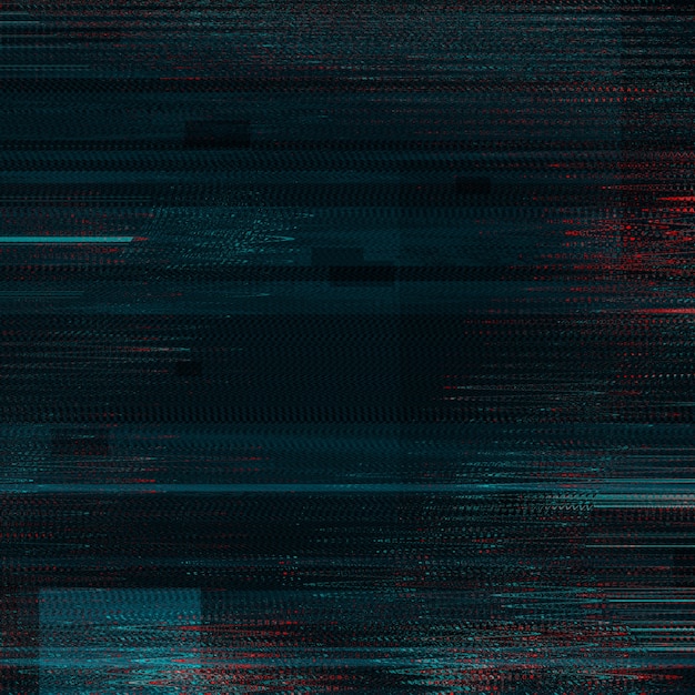 Black glitch effect texture background