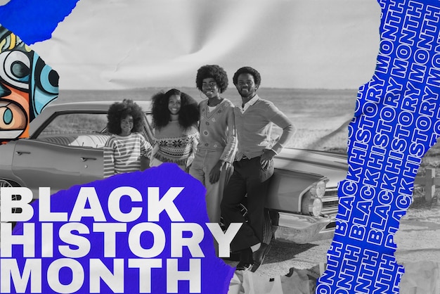 Free photo black history month collage