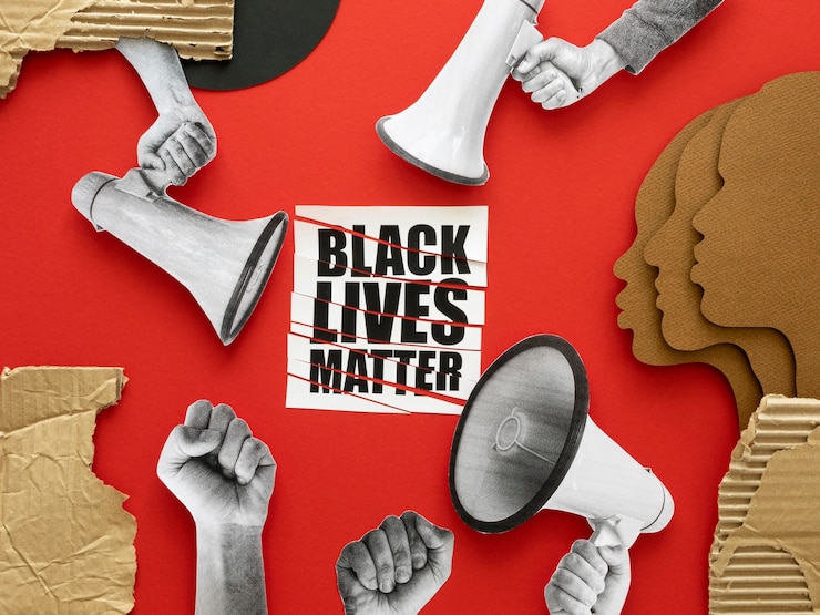 Free Photo black lives matter people protesting