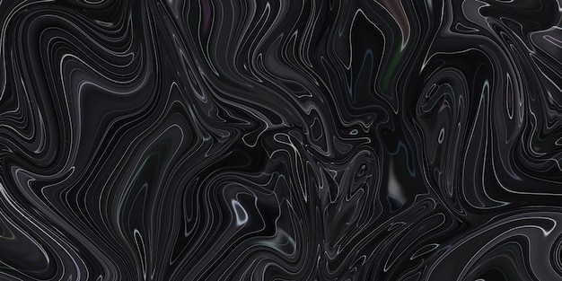 Black Marble ink texture acrylic painted waves texture background pattern can used for wallpaper or skin wall tile luxurious