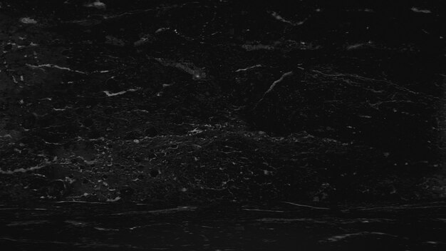 背景の黒い大理石の自然なパターン、抽象的な黒と白