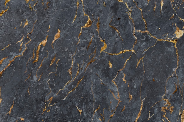 Black marbled surface