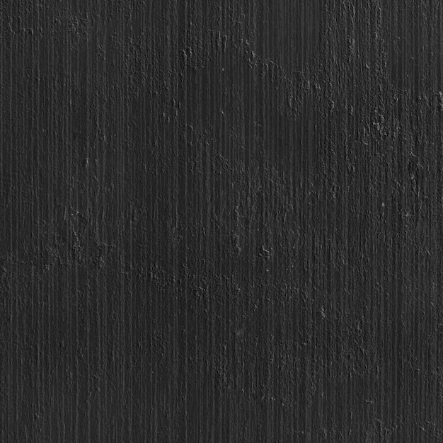 Black painted plaster wall