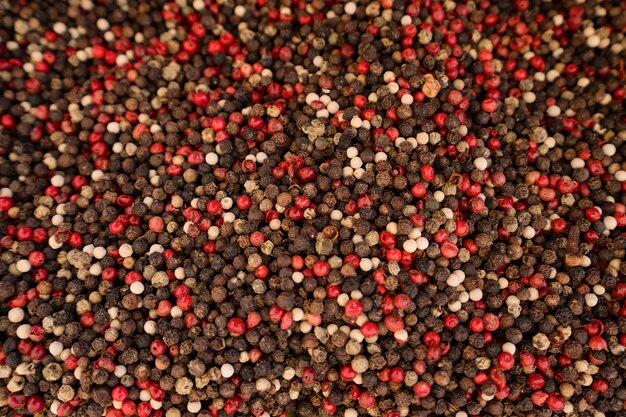 Black pepper mixed texture