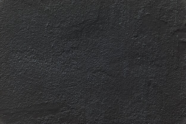 Black plaster wall