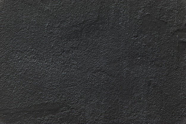 Black plaster wall