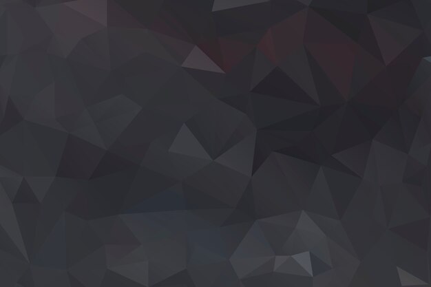 Black polygon abstract background design