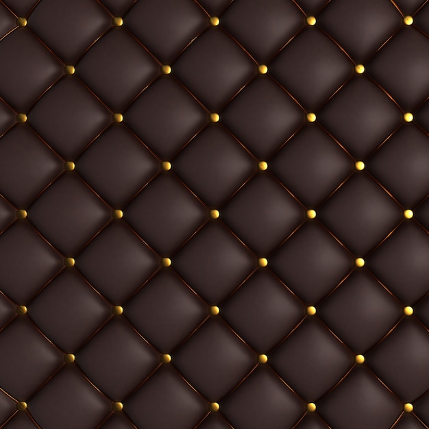 Free photo black quilted texture
