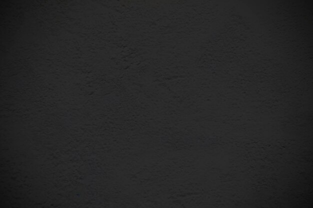 Black smooth concrete wall background