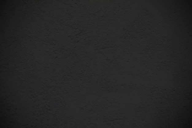 Black smooth concrete wall background