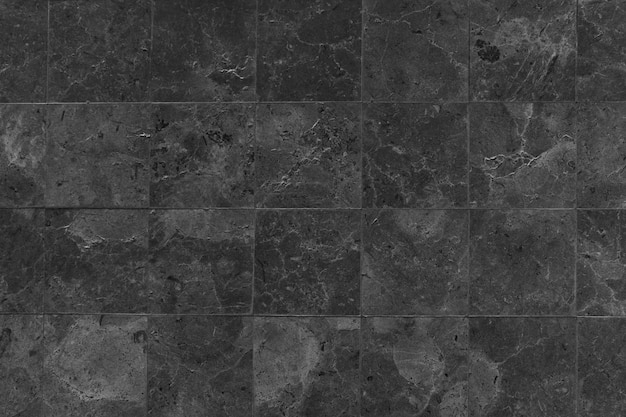 black stones tiled floor