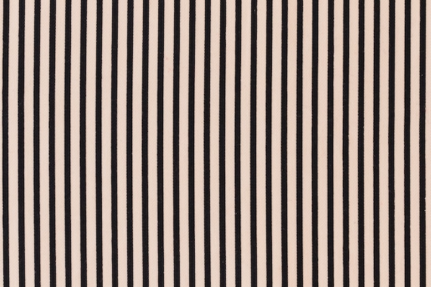 Black striped pattern on cream background