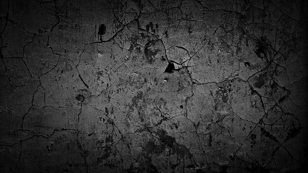 Black texture background of wall cement concrete with empty space