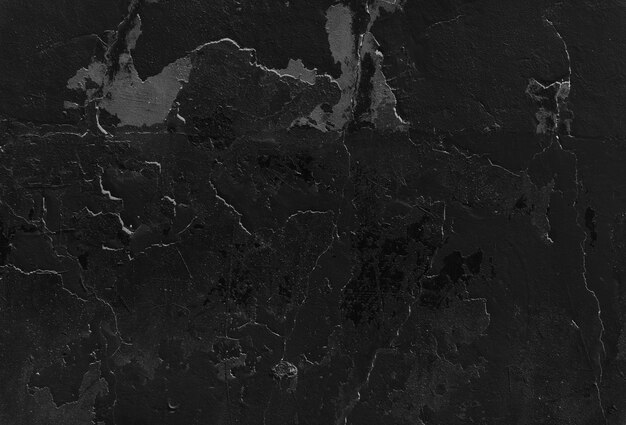 필 링 페인트와 검은 벽