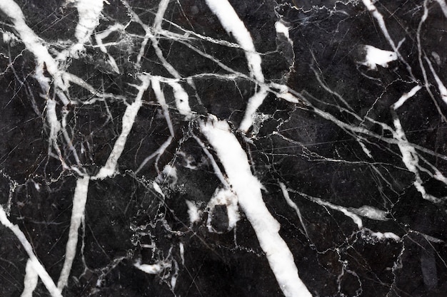 Black and white marble