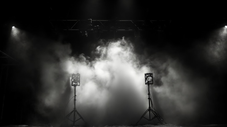 Free Photo black and white view of theatre