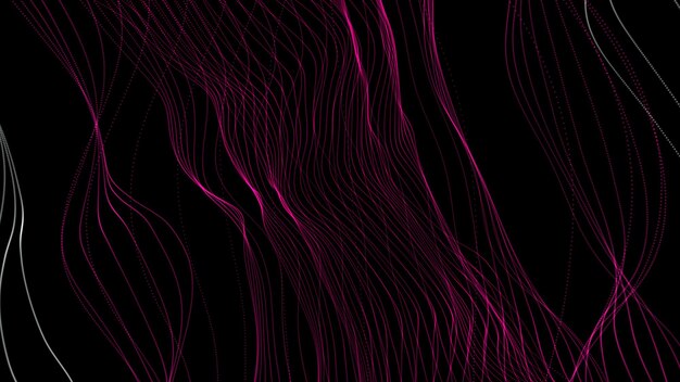 Black with pink abstract background