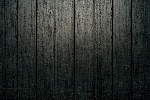 Black wooden plank textured background