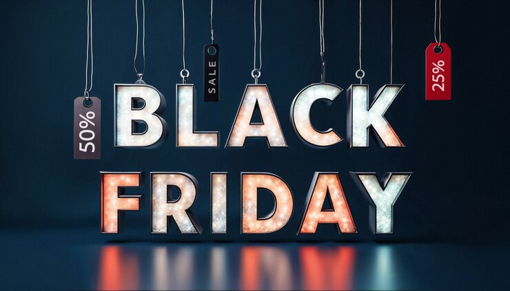 Free Photo blackfriday celebration marketing