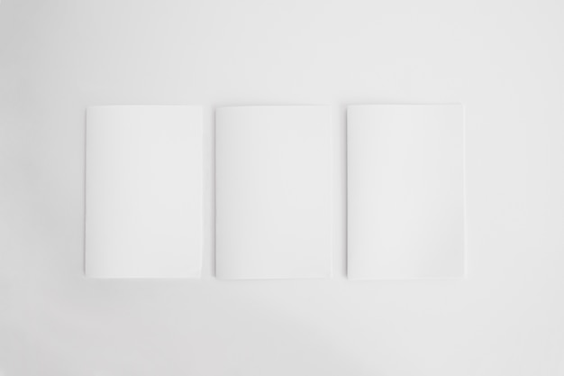 Blank brochure templates