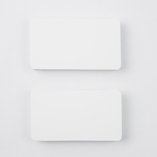 Blank business card template