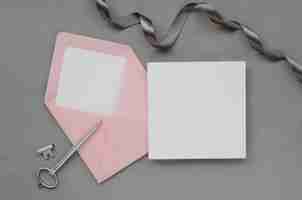 Free photo blank card with envelope