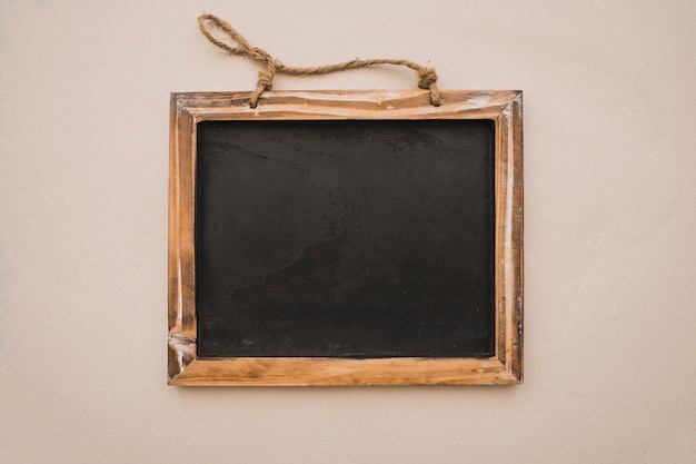 Free photo blank chalkboard