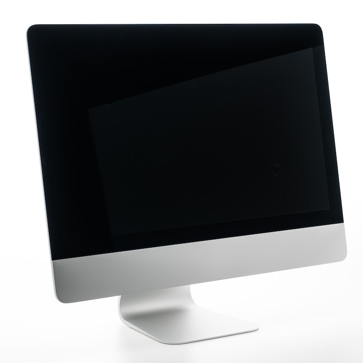 Free Photo blank desktop computer