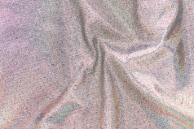 Blank holographic textile banner