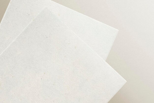 Blank letterhead for corporate identity design