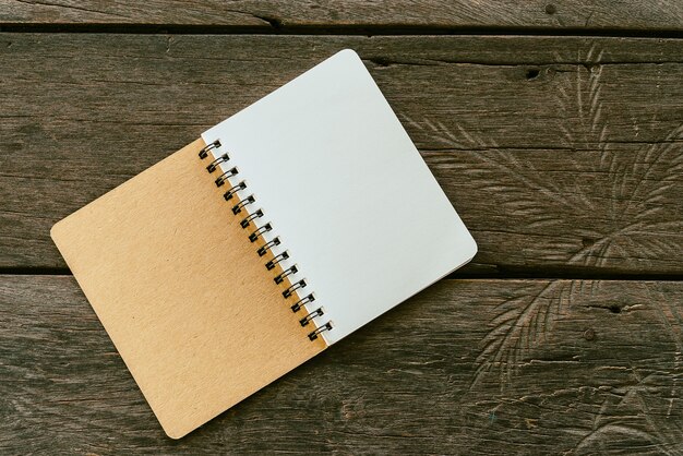 Blank note book