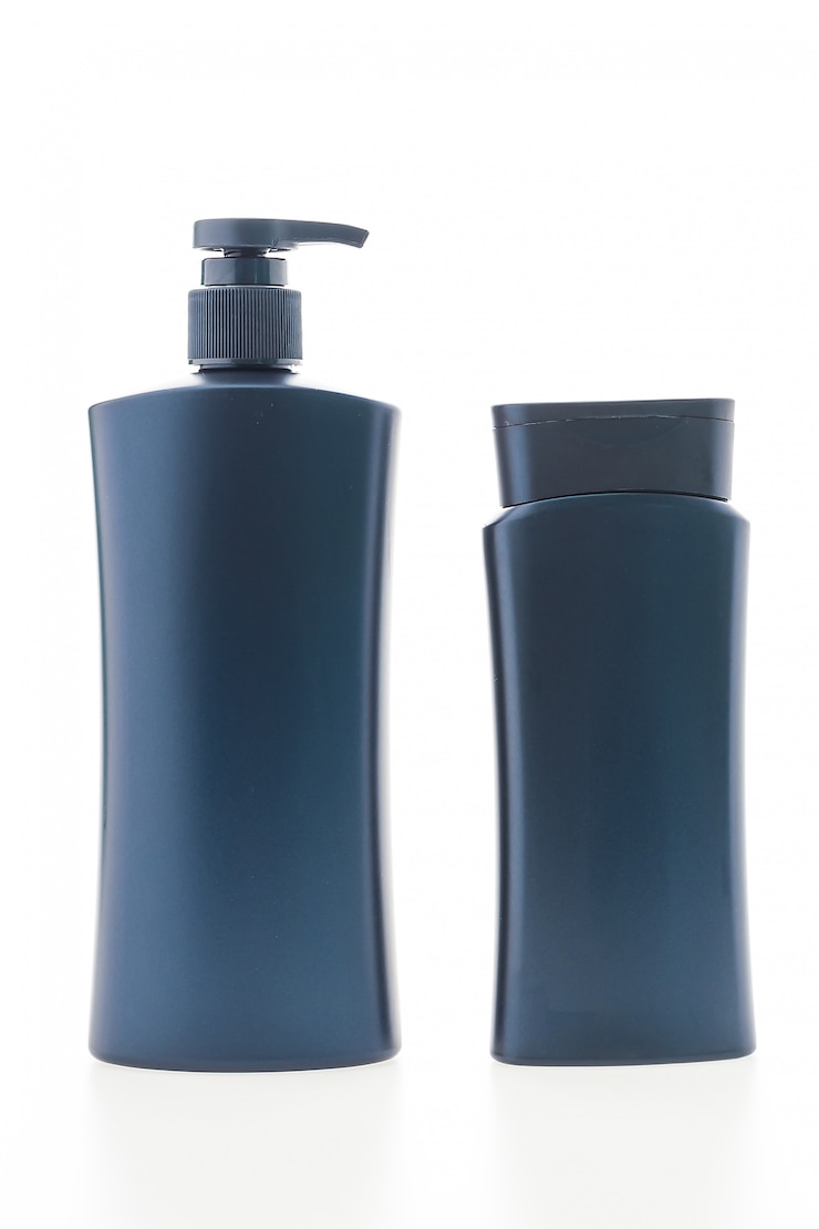 Free Photo blank plastic bottles