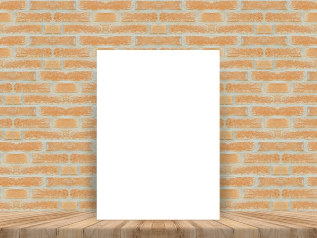 Blank sheet leaning against a wall