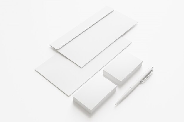 Blank Stationery Set.